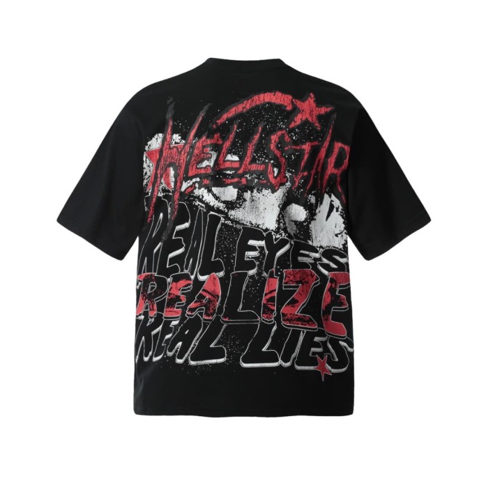 Dark All-Seeing Eye Print Washed Tee 29090165