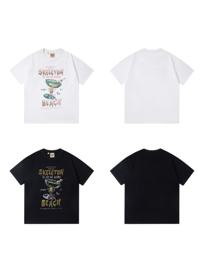 Beach Surf Skull Print Tee 2 colors 29047350