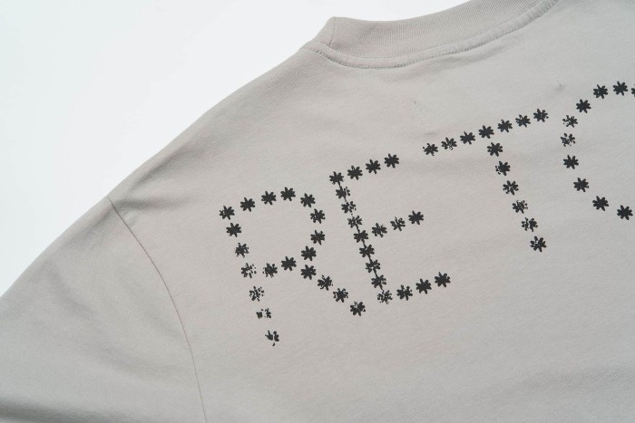 Graffiti Multi-Leg Eyes Splash Ink Print Washed Tee 29069145