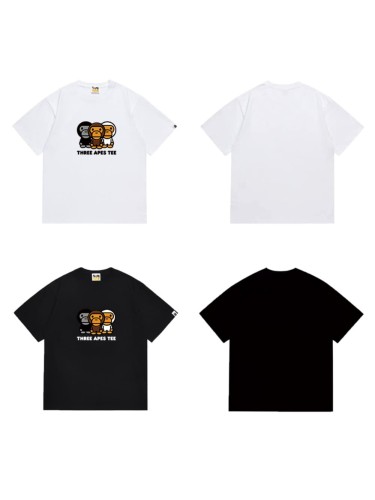 Three little monkeys print print T-shirt 2 colors 29055762