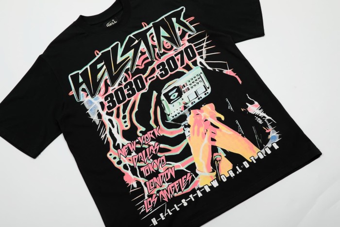 Neon Console Print Washed Tee 29092381