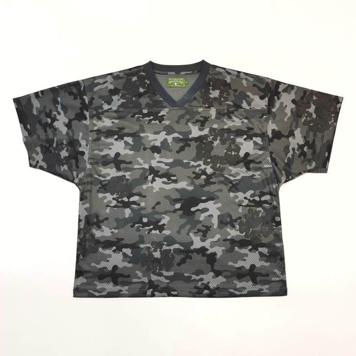 Camouflage Print Mesh T-shirt & Shorts Set 2 colors 28491698