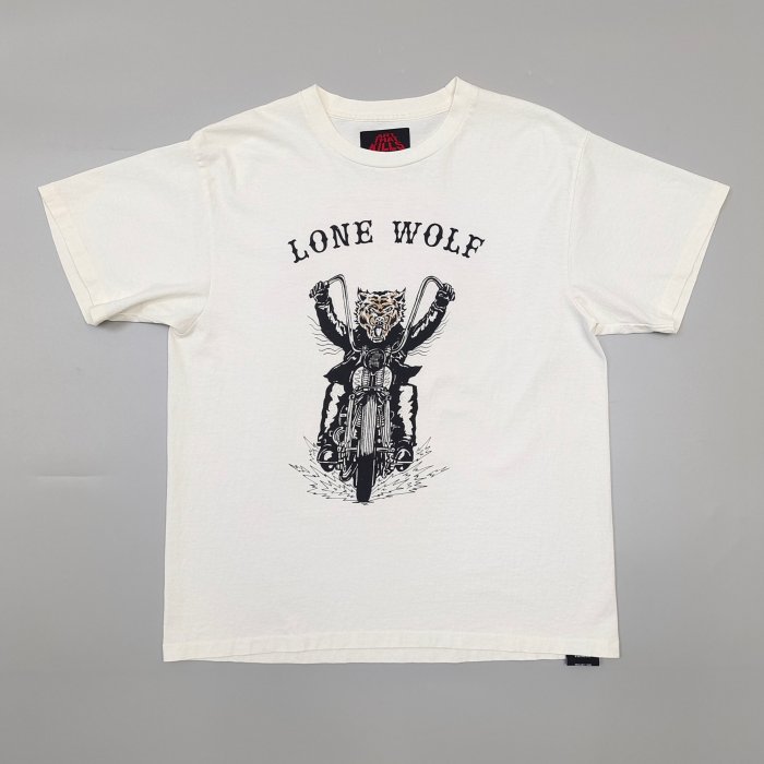 [Big & Tall for weights up to 260 lbs]1:1 quality version 28183205 Lone Wolf Print Tee