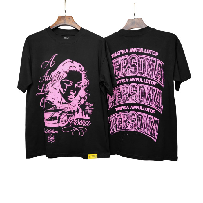 Car Girl Contrast Print Tee 28476788