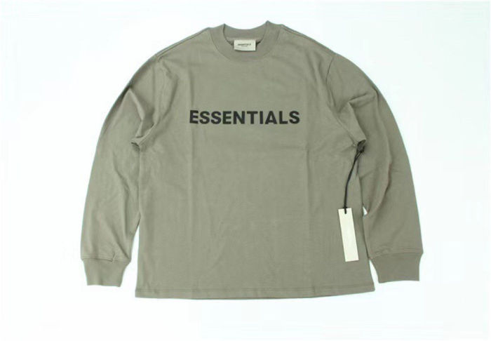 [Big & Tall for weights up to 220 lbs]1:1 quality version essentials long sleeves 5 colors (With 2021 new plastic bags)