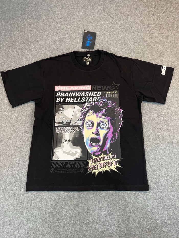 Breaking News Illustrated Print Tee