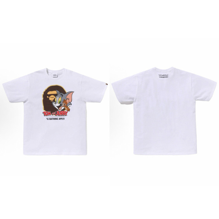 28199410 Hello Kitty & BABY MILO & Tom and Jerry Cartoon Collaboration printed tee 60 colors