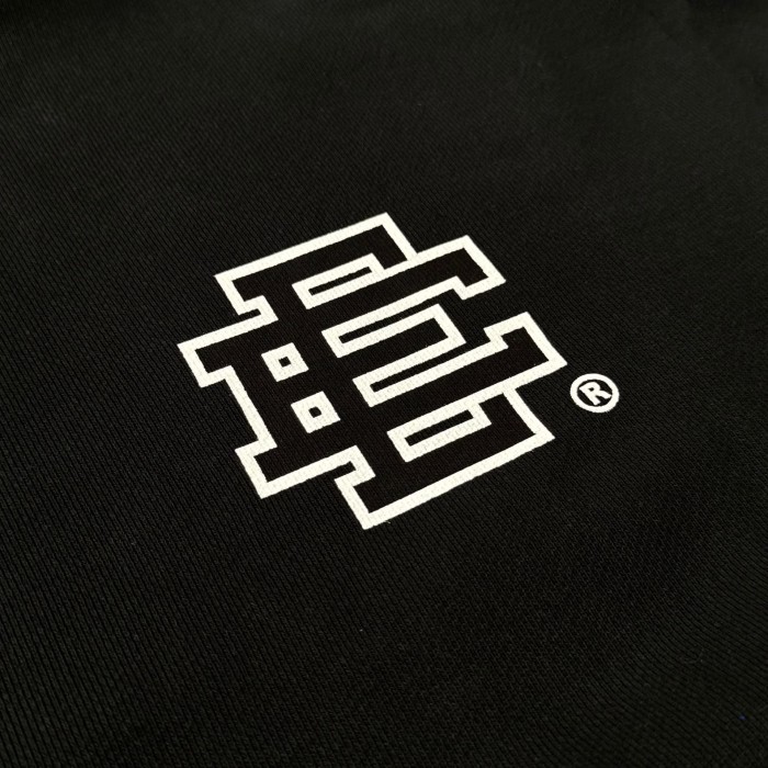 1:1 quality version 28097297 Black and White Logo Print Hoodie & Pants Set