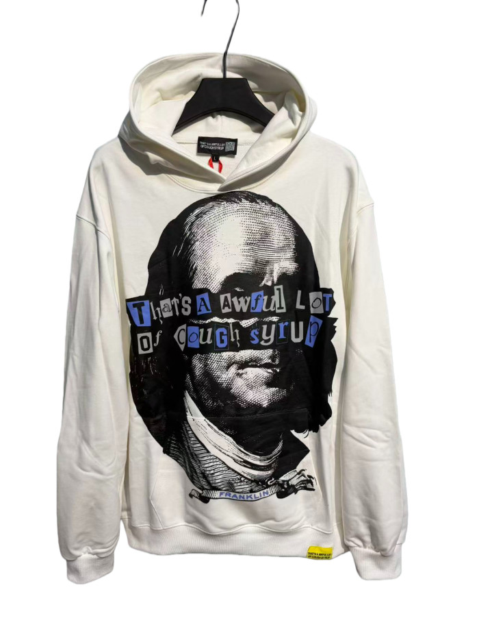 Franklin Portrait Letter Print  Trapstar Collaboration Hoodie 2 colors 28661072