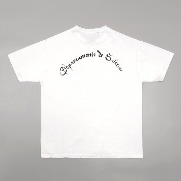 [Big & Tall for weights up to 220 lbs]1:1 quality version Hurricane Face White Print Tee 29033207
