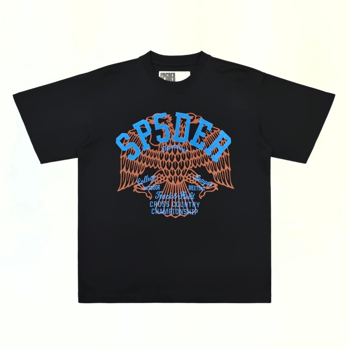 [Big & Tall for weights up to 220 lbs]1:1 quality version Brown Spread Eagle Print Tee 29045595