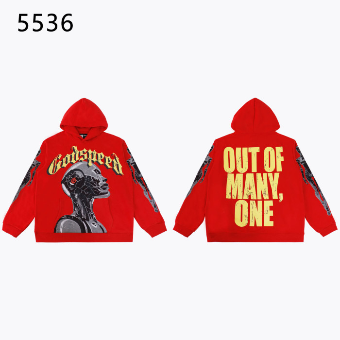 Fragment Robot Print Washed Version Hoodie 2 colors 28602413
