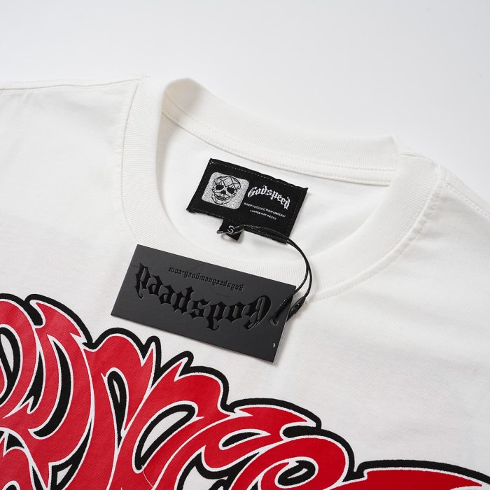 Splatter Graffiti Racing Print Washed Tee 2 colors 29098142