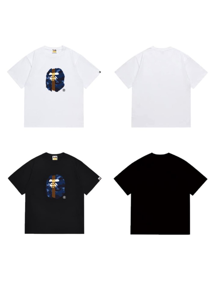 Camouflage Ape Head Split Logo Print T-shirt 3 styles 29055054