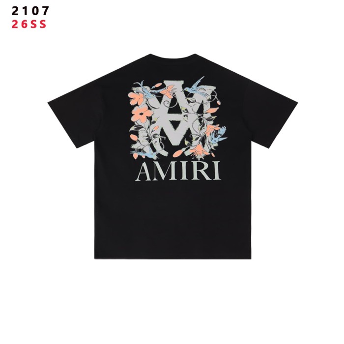 Floral Logo Print Vintage Black Oversized T-Shirt Tee 28979053