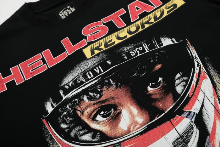 Racing Pilgrim Print Washed Tee 29092384