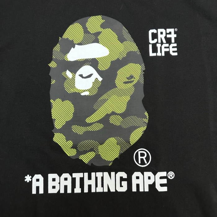 1:1 quality version Camouflage Ape Head Slogan Print Tee 2 colors 28694958