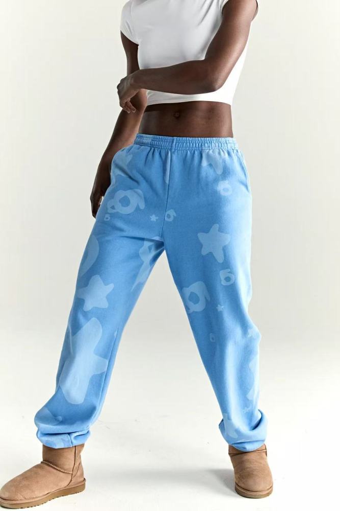 [buy more save more]1:1 quality version 28030596 Big Star Taro Purple/Blue Hoodie & Pants Set 2 colors