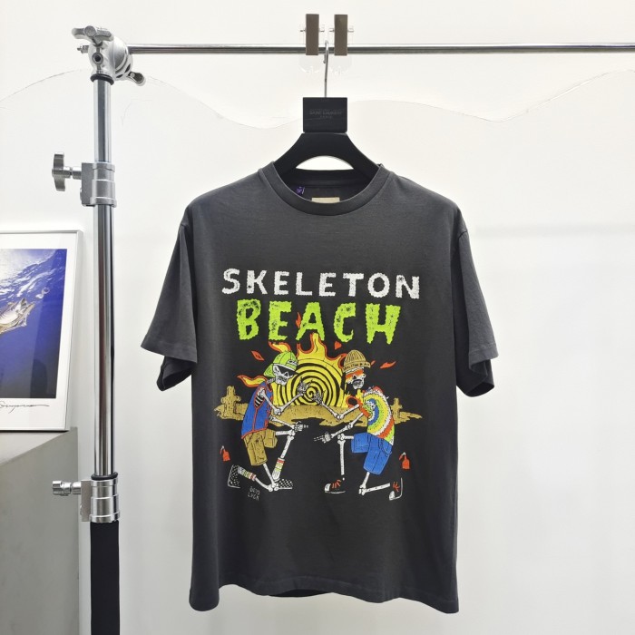 [Big & Tall for weights up to 260 lbs]1:1 quality version Bonfire Beach Print Tee
