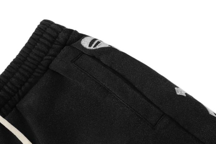 Side Knitted Logo Embroidered Shorts 4 colors 28900068
