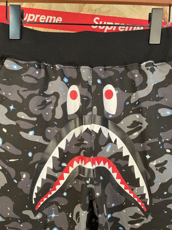 1:1 quality version Starry Sky Luminous Shark 3D Print Heavyweight Shorts 29060702