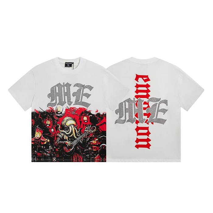 Dark Rock Octopus Man Rhinestone Print Tee 2 colors 29105625
