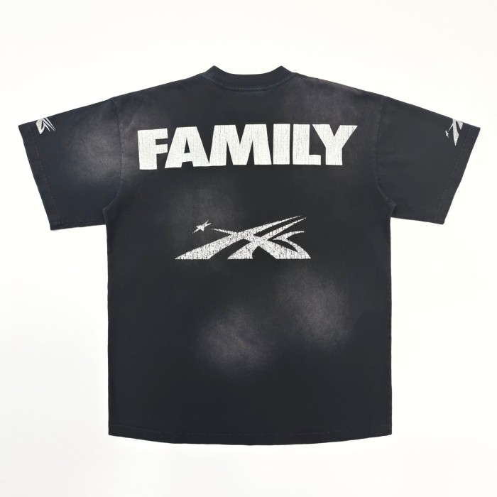 [Big & Tall for weights up to 260 lbs]1:1 quality version HS Flash Silver Logo Tee with NFC tag