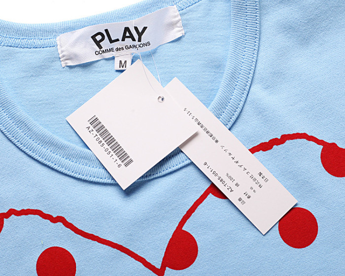Polka dot heart print Tee 6 colors 28761224
