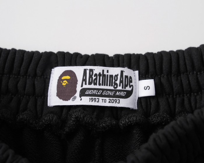 Black Ape Head Embroidery Small Logo Drawstring Terry Shorts 29062673