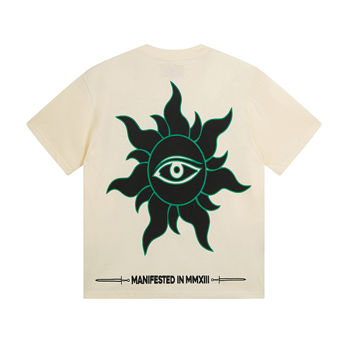 Vintage Liberty Goddess Sun-Eye Print T-shirt 29039636