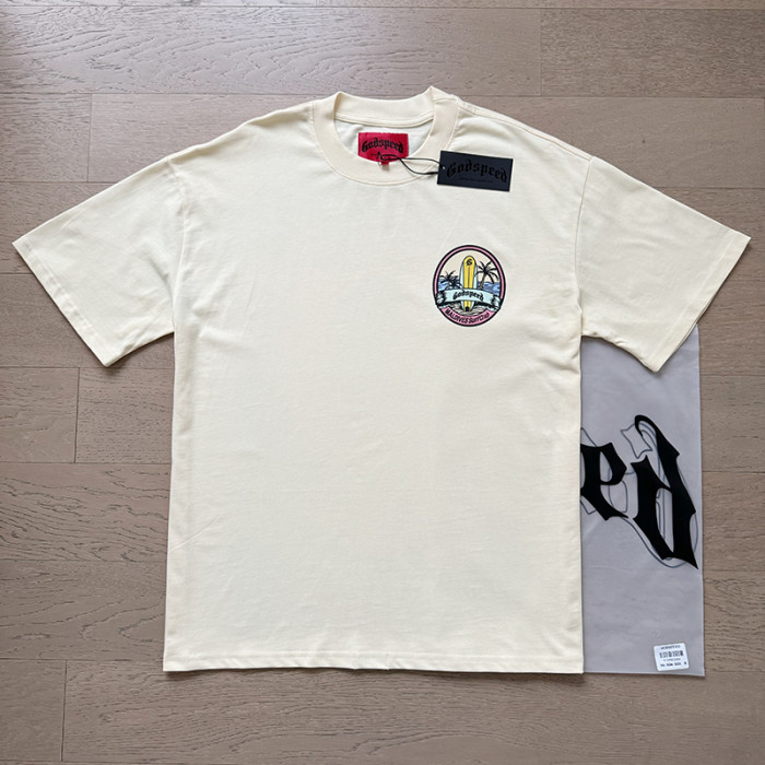 Skeleton Surf Club double-sided printed vintage short-sleeved T-shirt 29038273