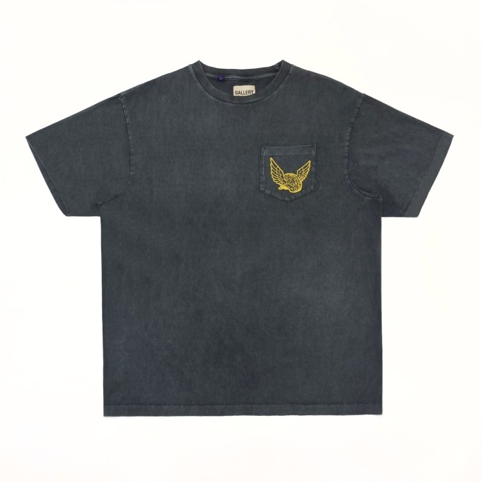 [Big & Tall for weights up to 260 lbs]1:1 quality version Pocket Letter Logo Print Tee