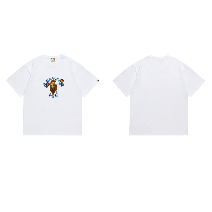 Ape Head Baby Milo Family  A BATHING APE  Print T-shirt 6 colors 29053697