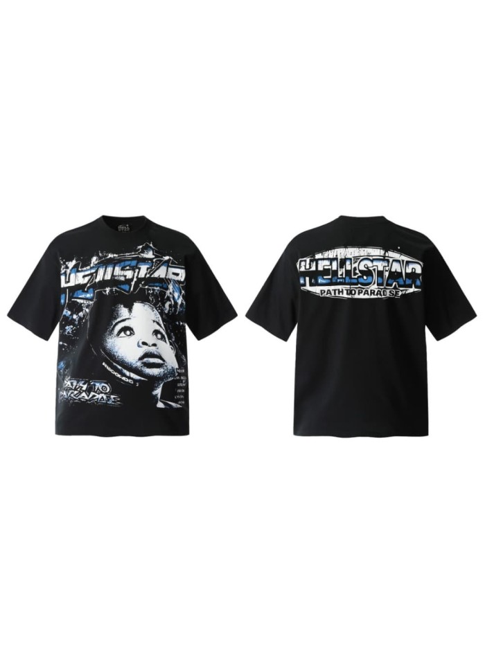 Infant Eye Pilgrimage Print Washed Tee 29092401