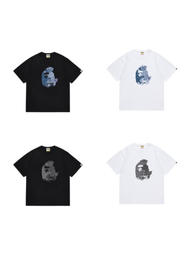 Ape Head Japanese Komainu Lion Dog Print T-Shirt 4 colors 29053887