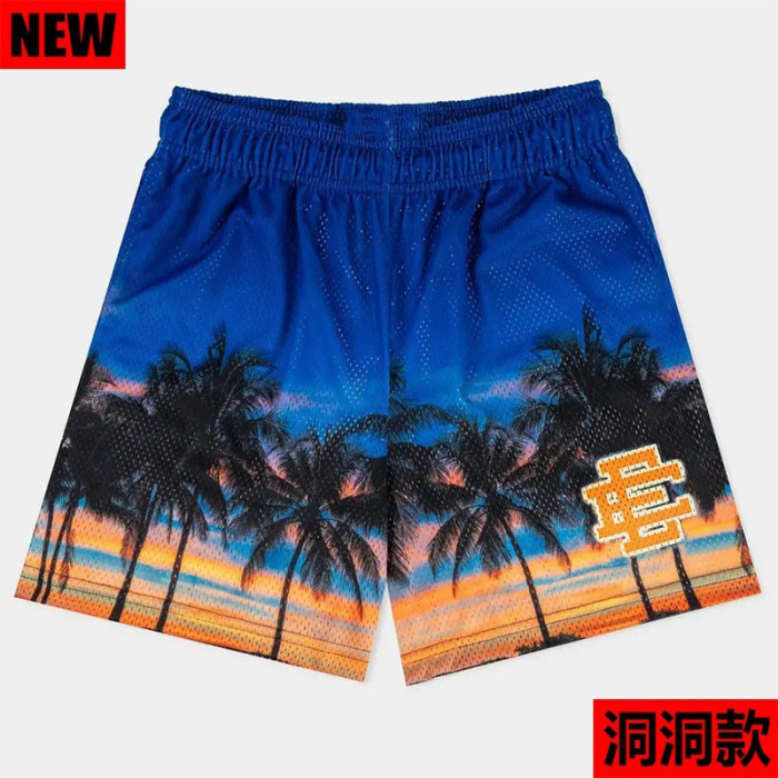 27974882 Scenic Print Mesh Shorts 4 colors