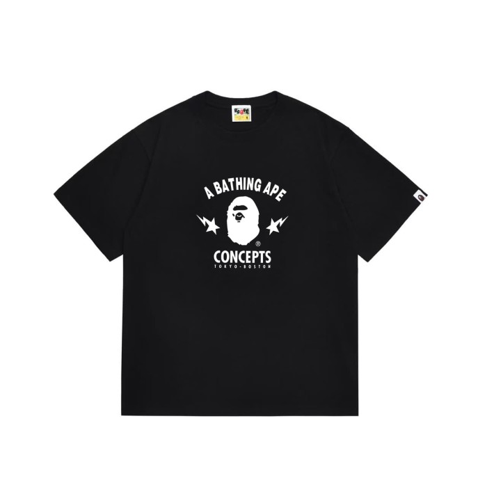 Black and white ape man print T-shirt 2 colors 29055799