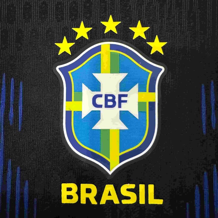 2026/2027 Blue Black Gradient Brazil Away Authentic Jersey 28898444