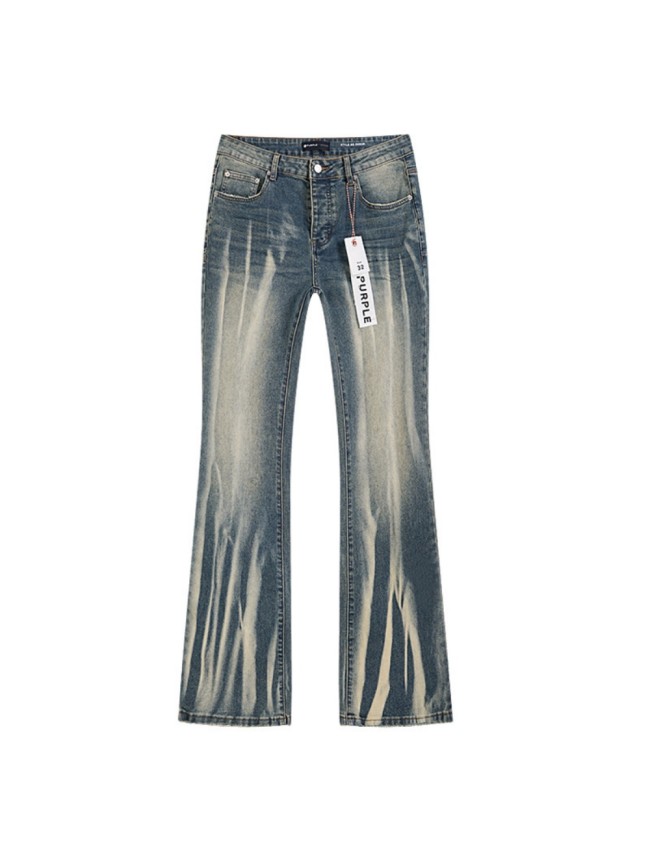 1:1 quality version Long Wavy Vintage Micro Flare Jeans 28884591