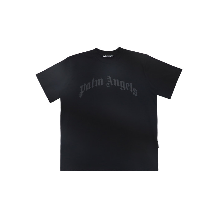 28196925 Gray Logo Print Tee