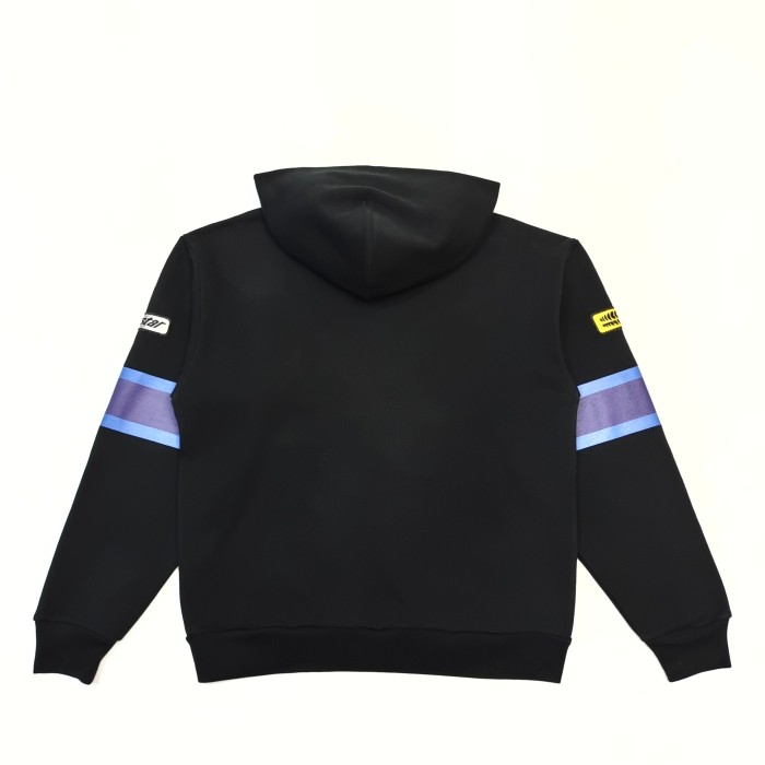 [Big & Tall for weights up to 220 lbs]1:1 quality version Embroidered Motorcycle Label Zipper Hoodie 28710764