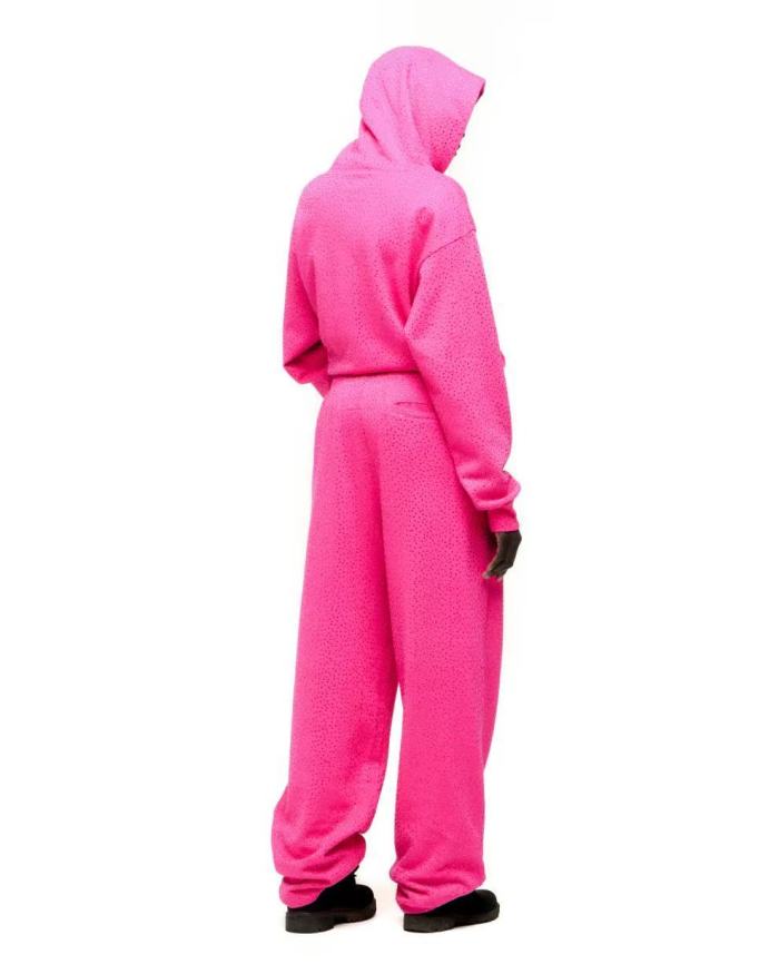 [Big & Tall for weights up to 220 lbs]1:1 quality version Full Diamond Hoodie & Pants Set 28749362