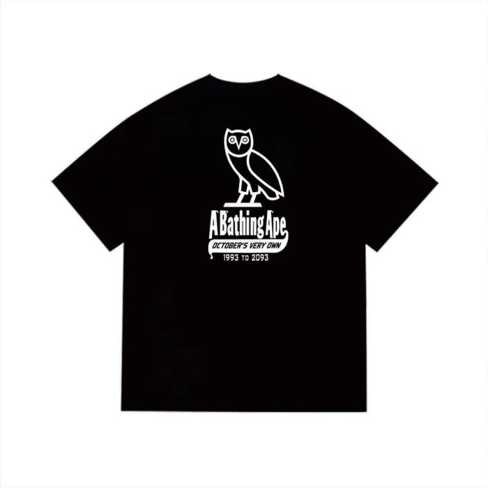 OVO Ape Head Owl Lightning Print T-Shirt 2 colors 29051414