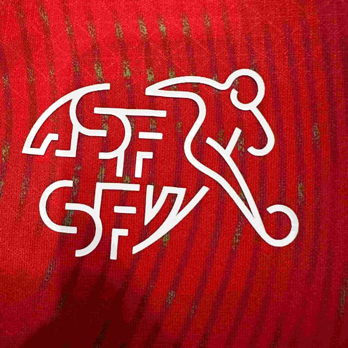 2026/2027 Switzerland Red Shield Home Authentic Jersey 29082279