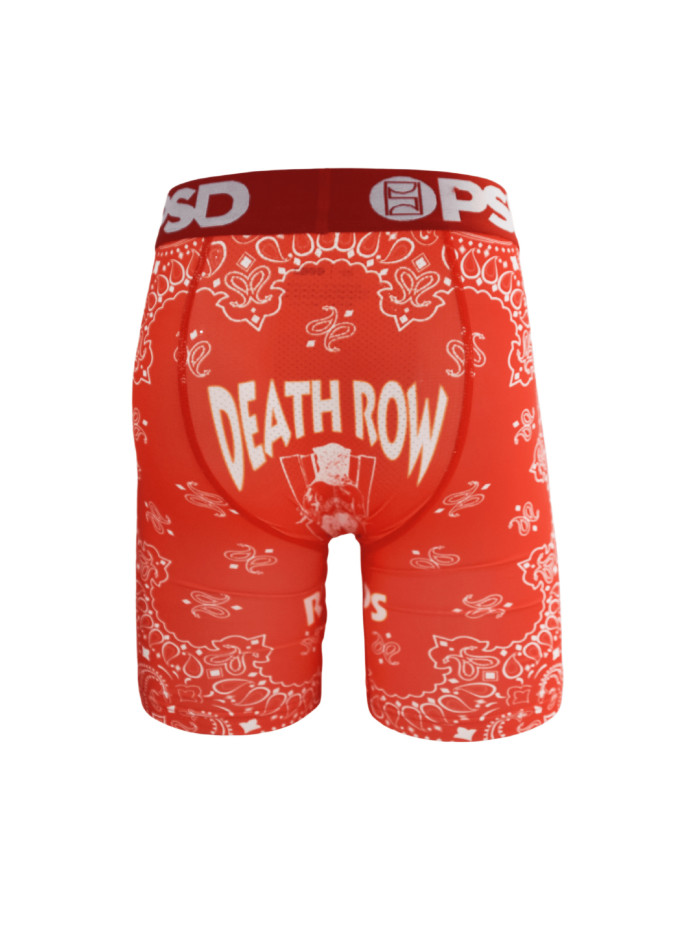 Death Row Pattern Print Boxer Briefs 28712040