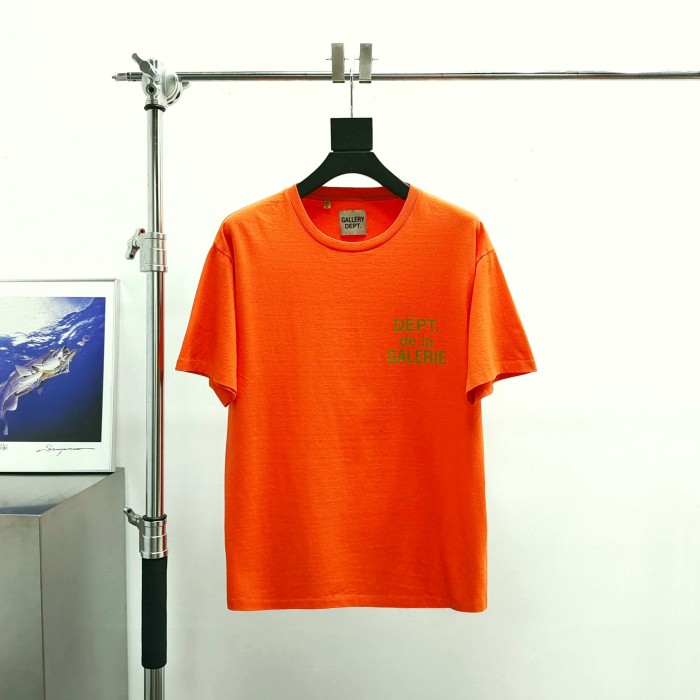 [Big & Tall for weights up to 220 lbs]1:1 quality version Green French Orange Print Tee 29045588