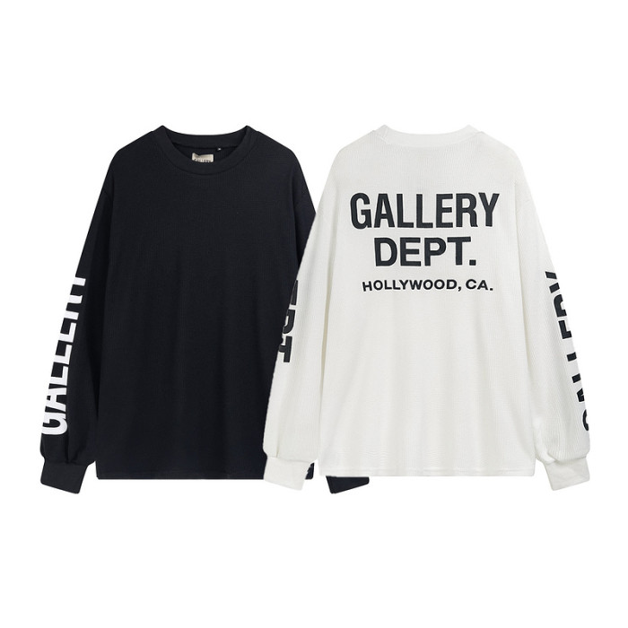 Two Color Capital Letter Long Sleeve tee 2 colors