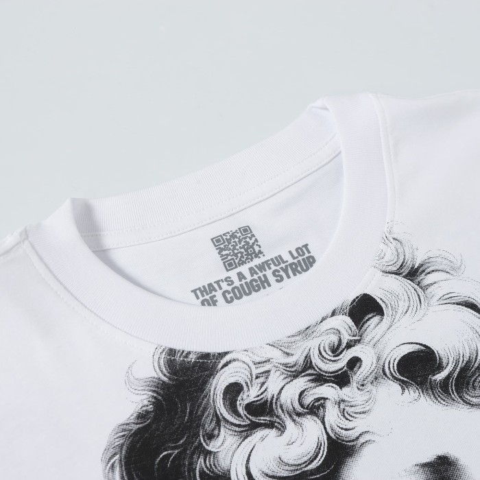Pink Angel Print Tee 4 colors 28599022