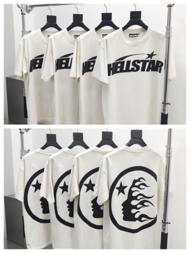 [Big & Tall for weights up to 260 lbs]1:1 quality version White Classic Back Large Logo Tee with NFC tag