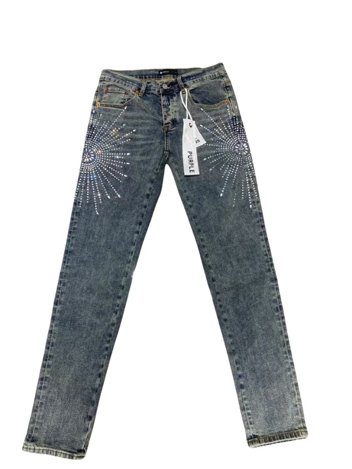 [buy more save more]1:1 quality version 28296499 Water diamond fireworks Jeans